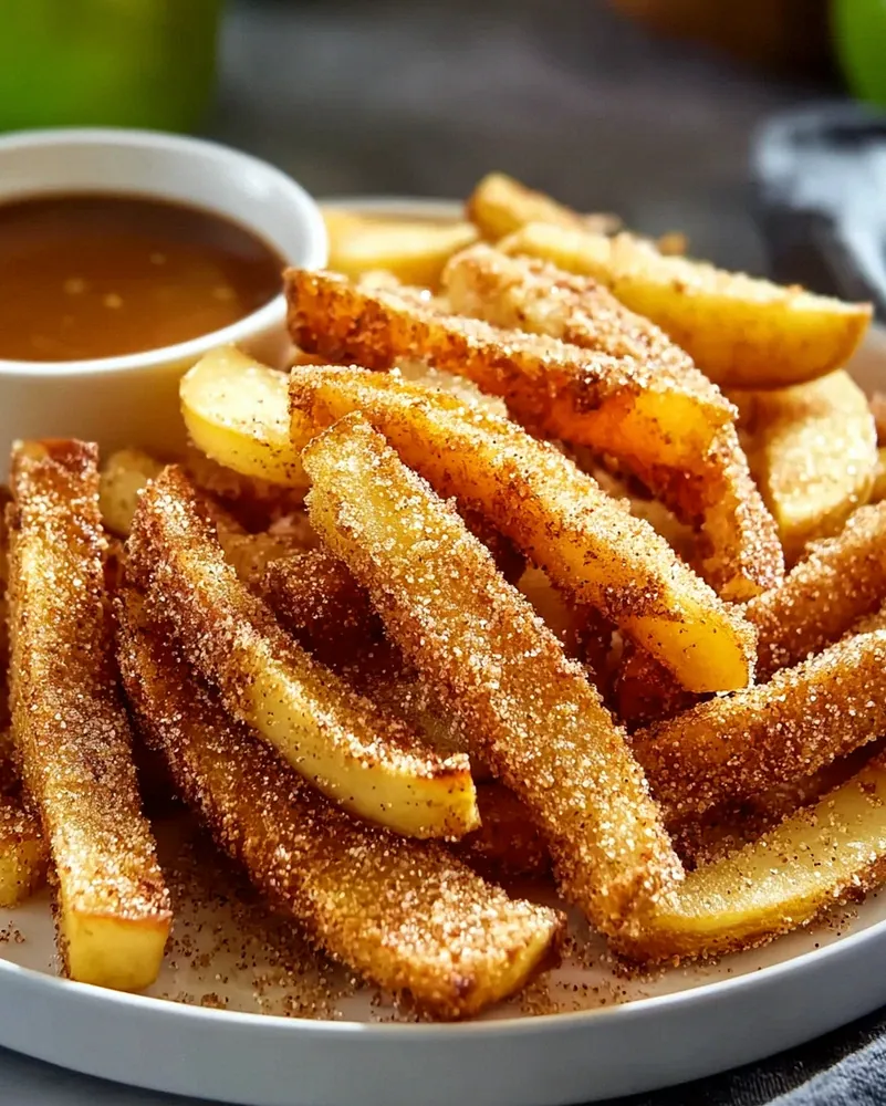 Crispy Air Fryer Apple Fries