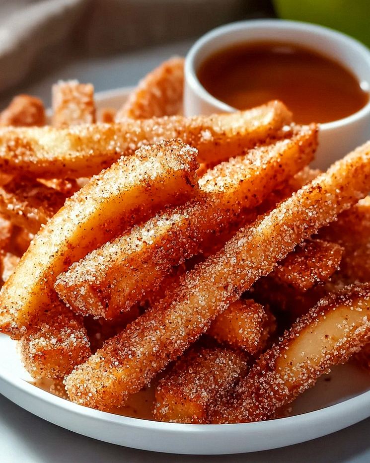 Crispy Air Fryer Apple Fries – Schritt 2