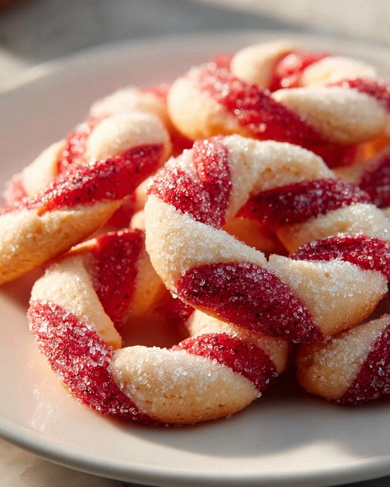 Festliche Zuckerstangen Kekse – Unwiderstehlich zart genießen!