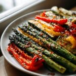 Geröstetes Gemüse mit Chiliöl