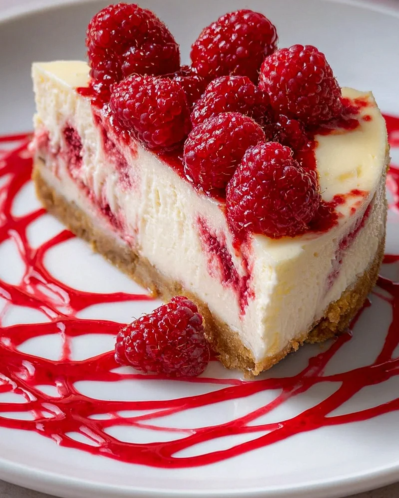 Himbeer Schmand Cheesecake