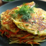 Keto Gemüse-Pfannkuchen