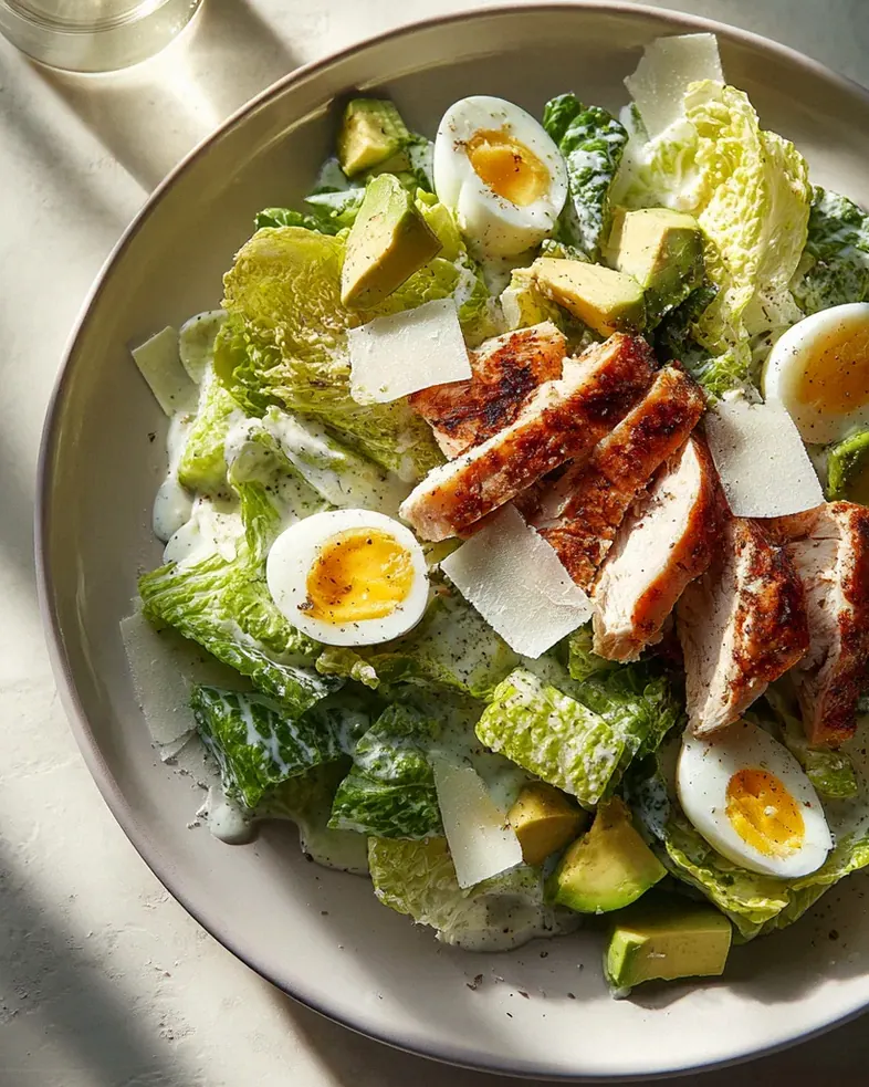 Leckerer Chicken Caesar Salad – Gesund und einfach zubereitet!