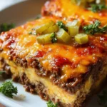 Leckerer Low Carb Cheeseburger Auflauf – Gesund genießen!
