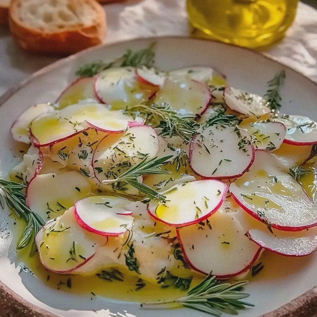 Mairübchen Salat mit Apfel