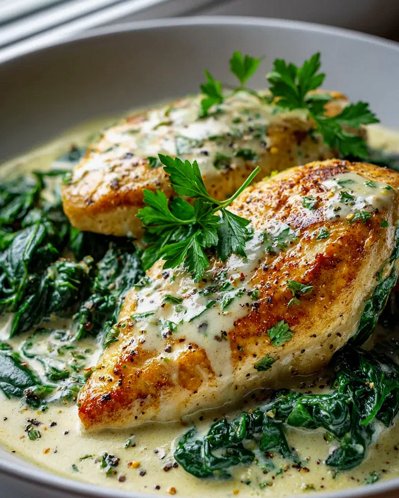 One Pan Marry Me Chicken mit Spinat – Einfach & unwiderstehlich