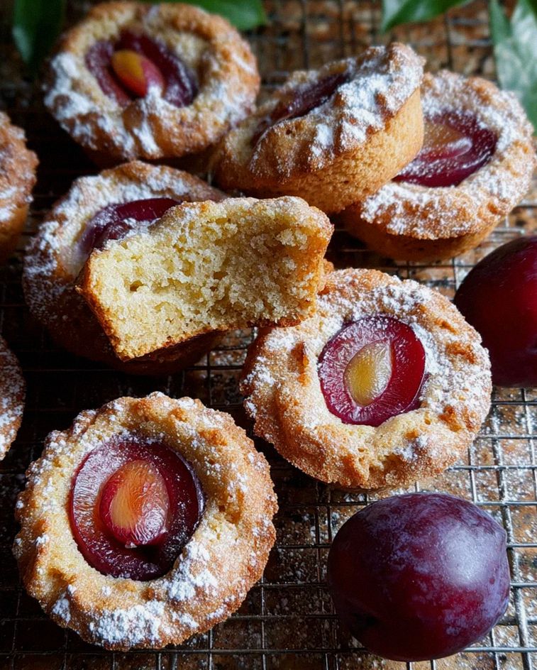 Pflaumen-Friands