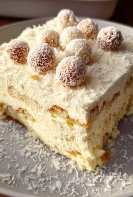 Raffaello Tiramisu schnell ohne Backen