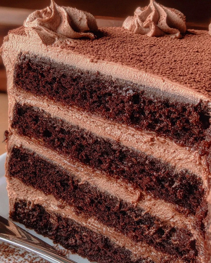 Schokotorte mit Buttercreme – Schritt 1