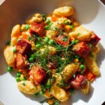 Schupfnudelpfanne mit geräuchertem Rindfleisch: Einfach lecker!