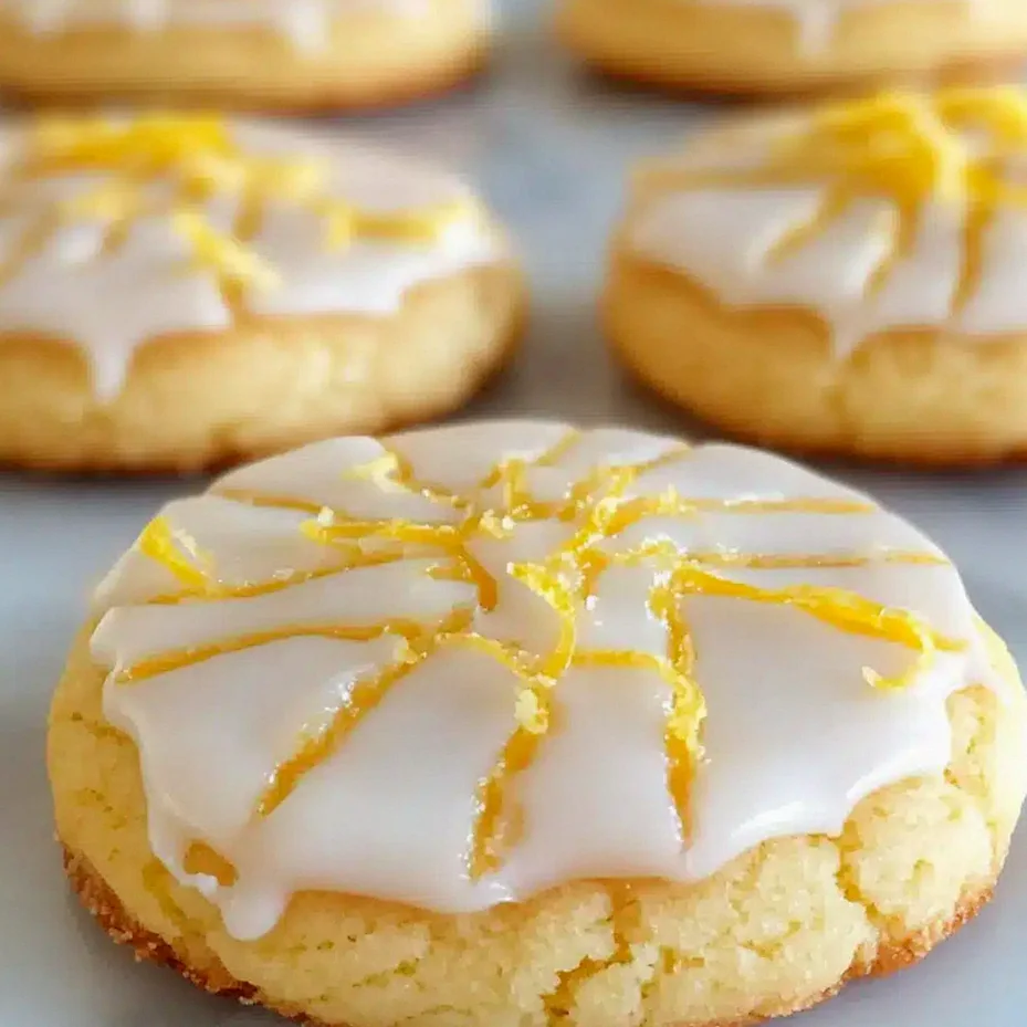 Zitronenkuchenmischungsplätzchen ganz einfach gemacht – Schritt 1