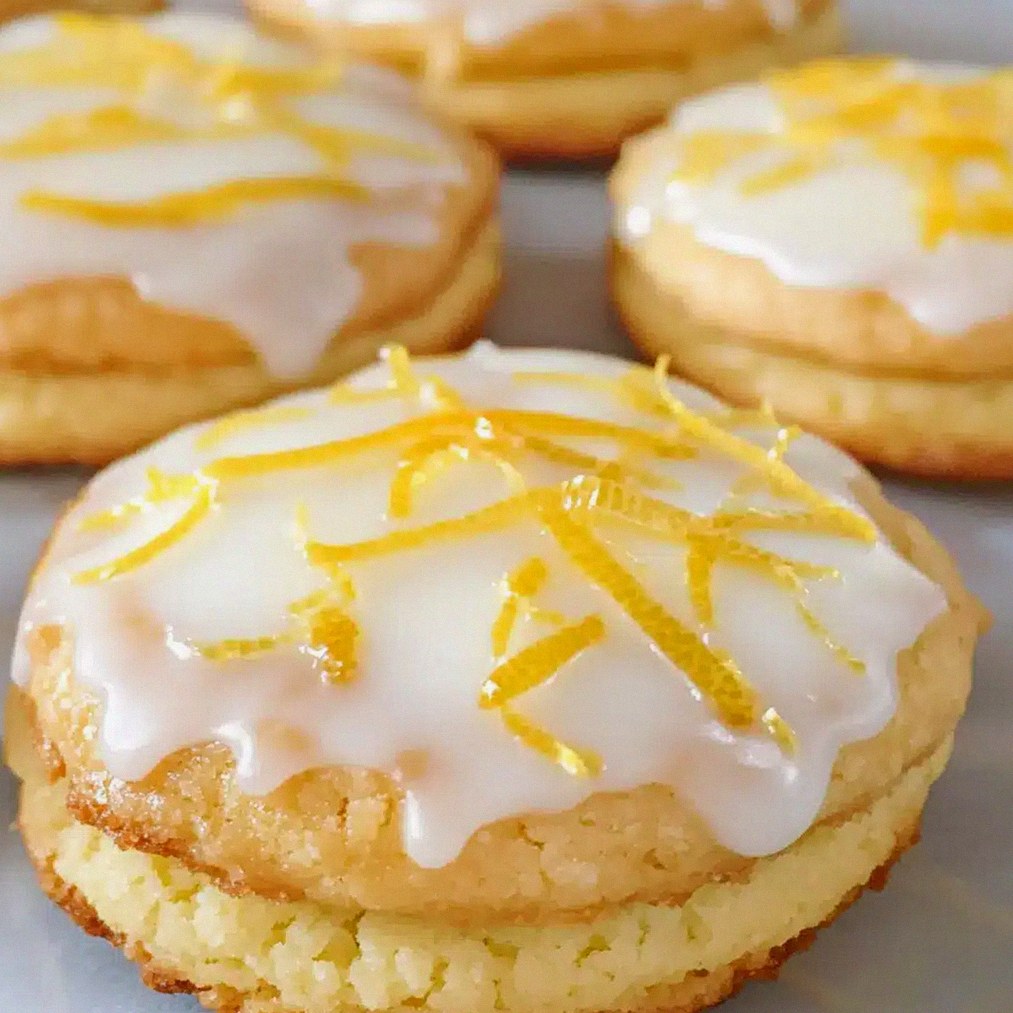 Zitronenkuchenmischungsplätzchen ganz einfach gemacht – Schritt 2